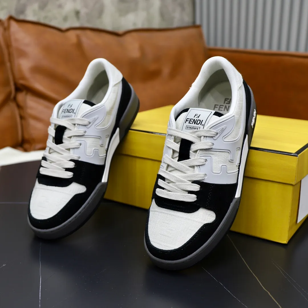 Ex-factory price: 580🔥Couple model (top original order) Brand: FENDI Size: 35-44 (customized for men 38 and 45) Grade: original order quality high version Material: imported original cowhide stitching➕ high-quality and comfortable lining original TPU lightweight non-slip outsole Style category: travel fashion casual shoes versatile trend